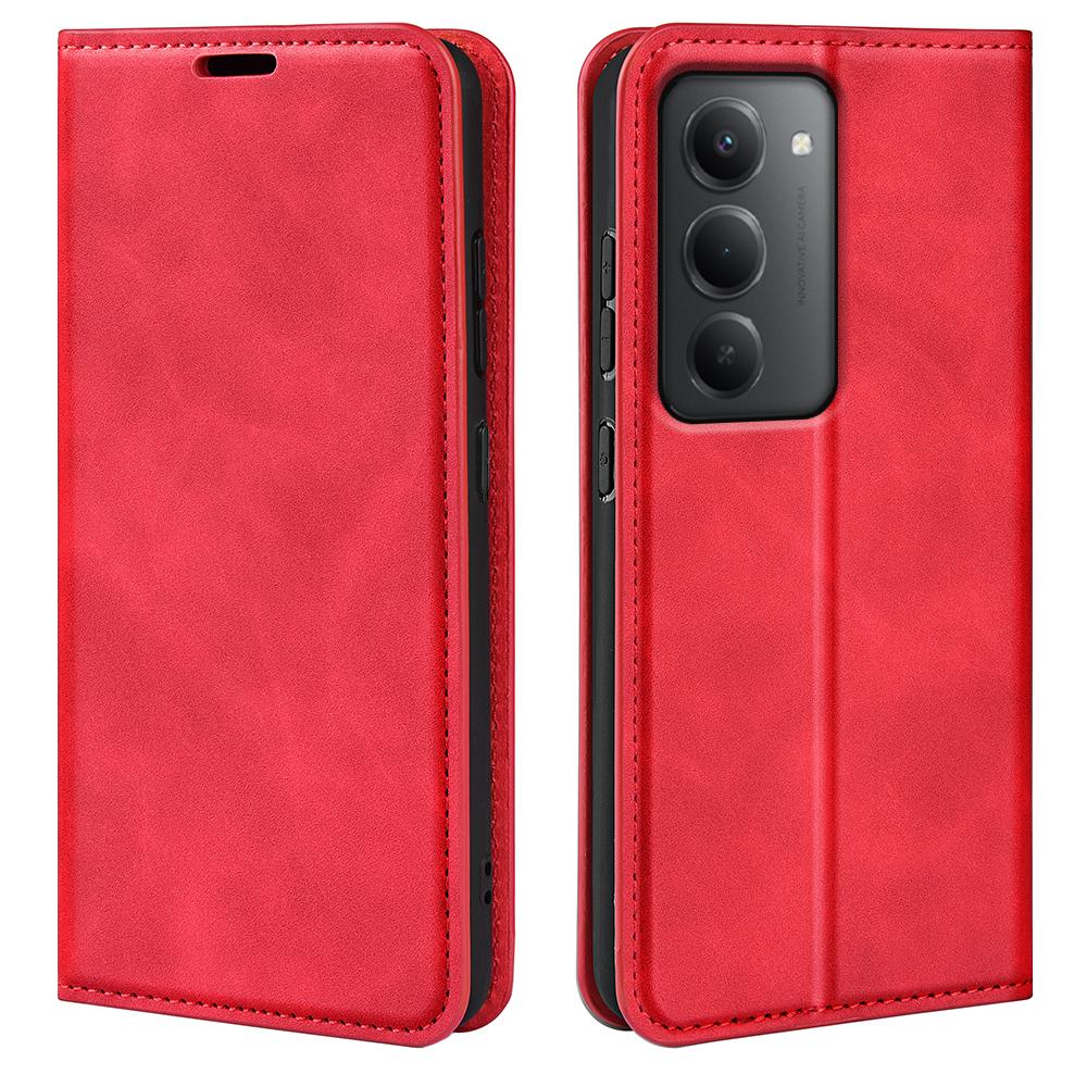 Für Xiaomi Redmi 15 5G (EU) (171 mm)/Xiaomi Redmi 15 4G (EU) (171 mm) Hülle Skin Touch Leder Brieftasche Handyhülle