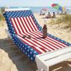 American Holiday Themed Bath Towel Microfiber Fabric Portable Towel For Beach Travel And Bath Use