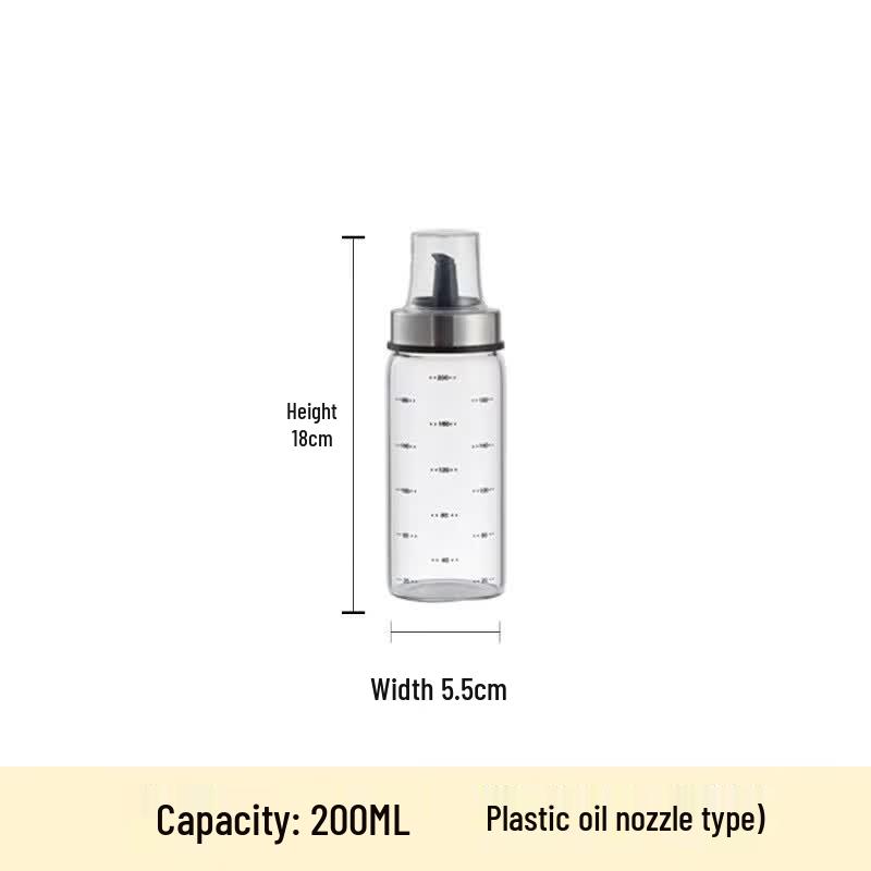 Oeny Lead-Free Glass Seasoning Bottle