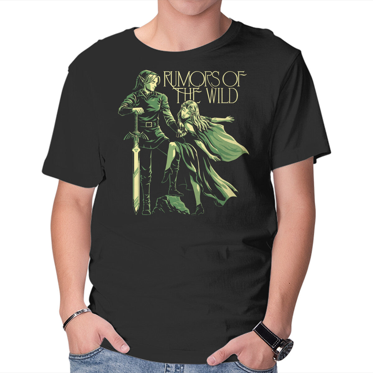 Unisex Crew Neck T-Shirt Elf Game Music Album Graphic Short Sleeve Casual Tee S