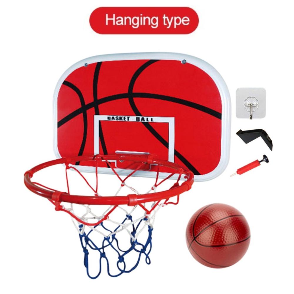 Basketball Goals with Ball and Pump Portable Basketball Hoop Adjustable Basketball Hoop Set Indoor Outdoor Play for Kids