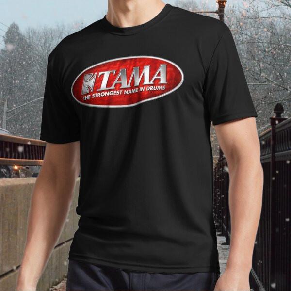 New Tama Drum Logo TShirt Active Logo Men#039;s Tshirt funny size S to 5XL Unisex T-Shirt S