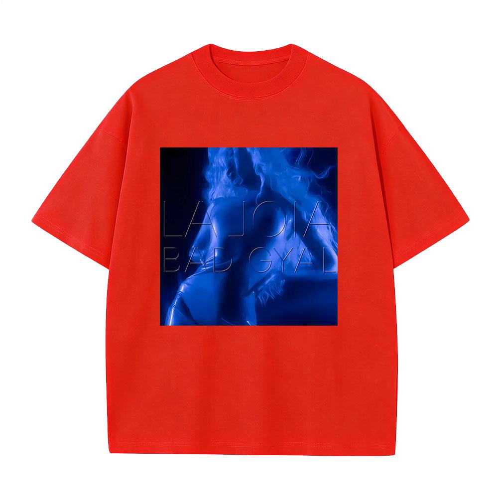 

Singer Bad Gyal La Joia Album Graphic T Shirts Unisexs Women Fashion Vintage Tshirt Unisex Casual Oversized Short Sleeve Tshirts S