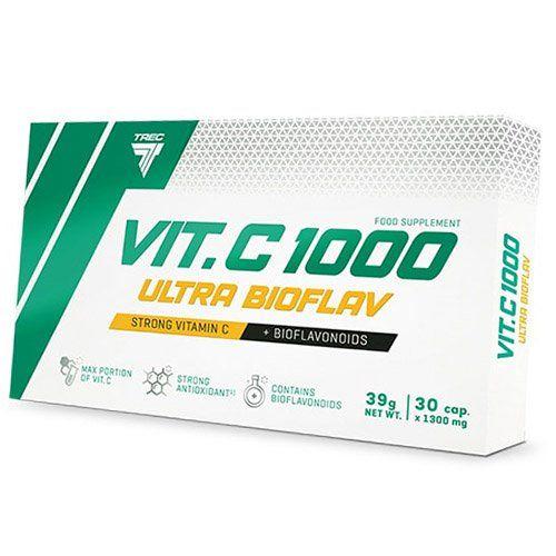 

Витамин С с Биофлавоноидами, Vit.C 1000 Ultra Bioflav, Trec Nutrition(36101023) 100caps