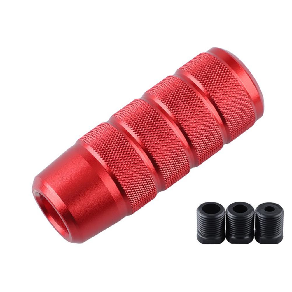 

Custom Shift Knob Aluminum Universal Anti Slip Gear Knob Replacement Manual Transmission Auto Interior Upgrade Car Accessory червоний