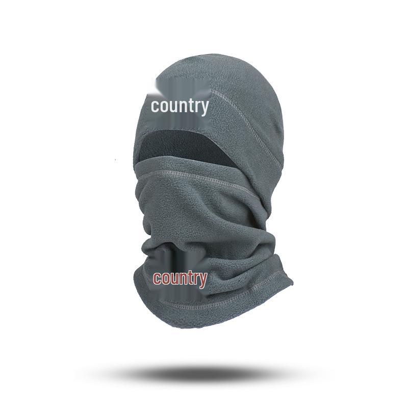 Winter Outlaw Windproof Balaclava: Warm Single-Hole Knit Cycling Face Mask.
