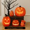 Große Halloween-Kürbis-Laterne für Innen-/Außen dekoration