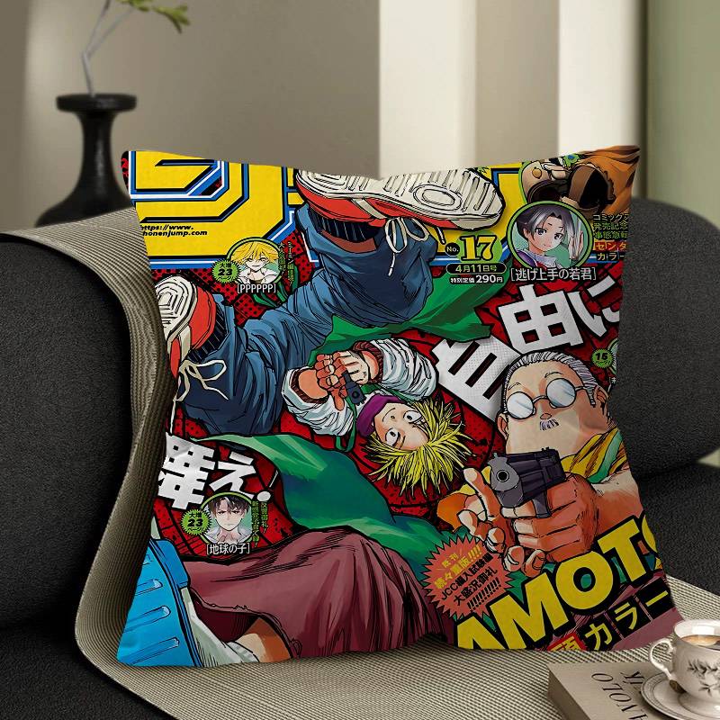 Anime SAKAMOTO DAYS Personalized Pillow Cover Kids Bedroom Wild Party Decor Pillowcase Kid Birthday Shower Gift