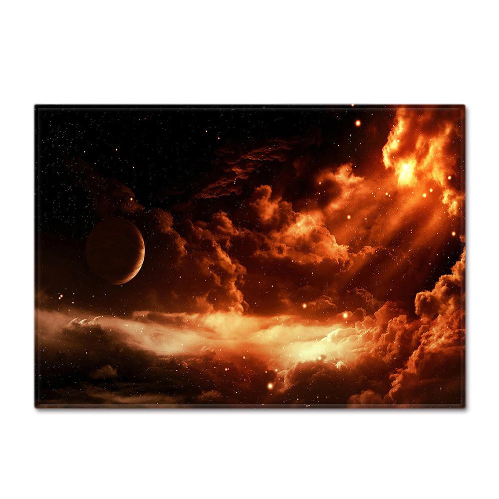 Simple Starry Sky Living Room Carpet Bedroom Dining Room Floor Mat Pattern Size