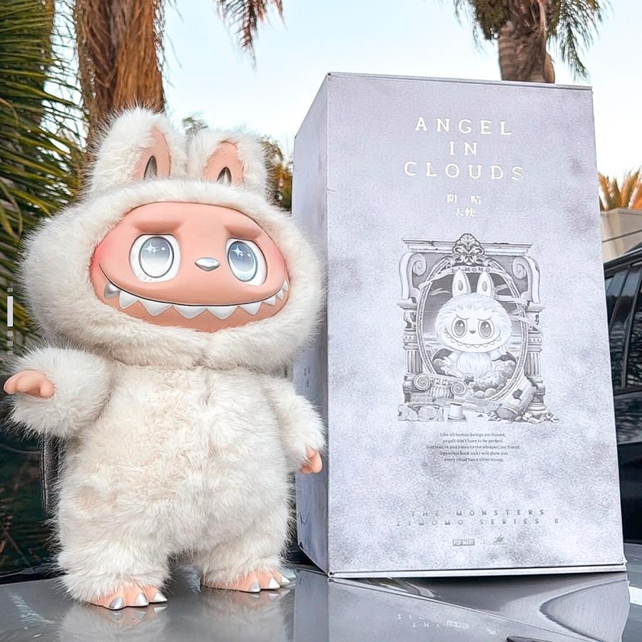 POP MART ZIMOMO THE MONSTERS ANGEL IN CLOUDS Vinyl Face Doll Fashion Doll—Authentic