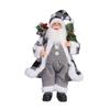 Christmas Santa Claus Figurine Family Kids Toy Doll Toy Gift New Year Gift Decoration for Holiday Party Fireplace Bedroom Decor