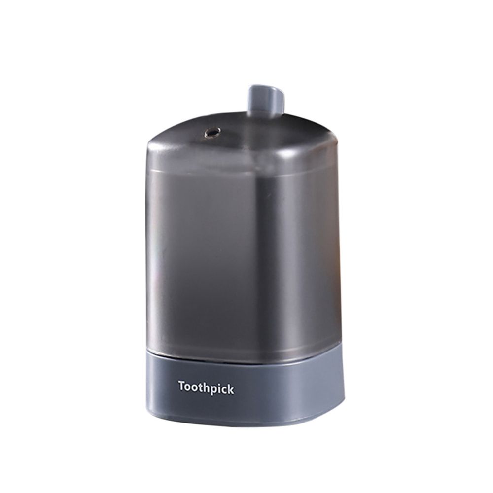 

Jar Home Accessories Toothpick Storage Box Table Decoration Toothpick Holders Toothpick Box серый
