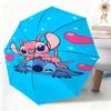 1pc Disney Stitch Cartoon Automatic Umbrella | All-Weather, Portable Folding Umbrella, Ideal for Christmas and Birthday Gifts,