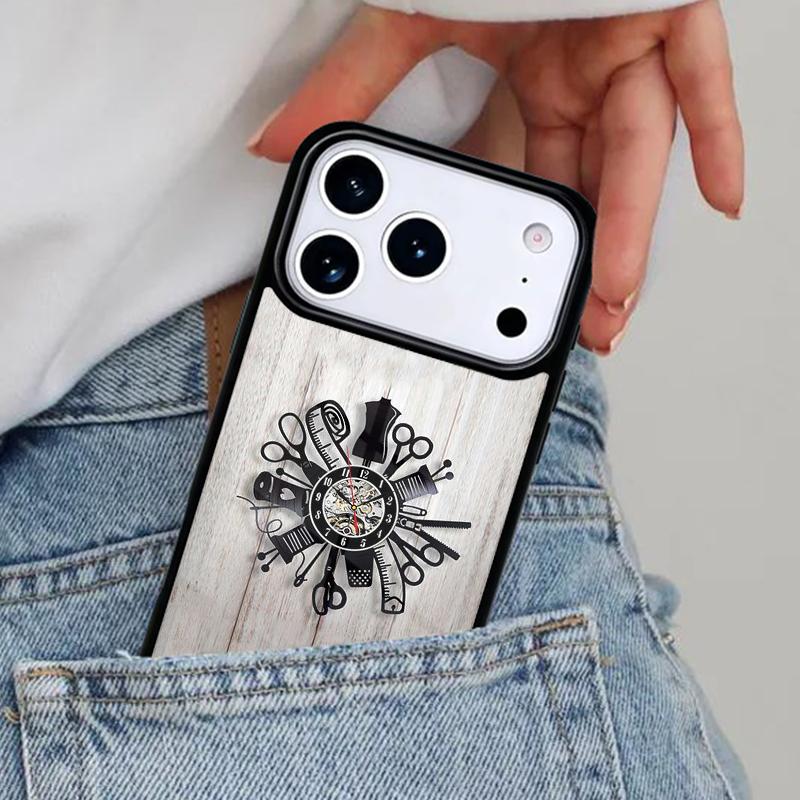 Hair Stylist Tools Phone Case for iPhone 16e 15 14 13 12 17 Pro Max Plus Air 17pro Cover Coque