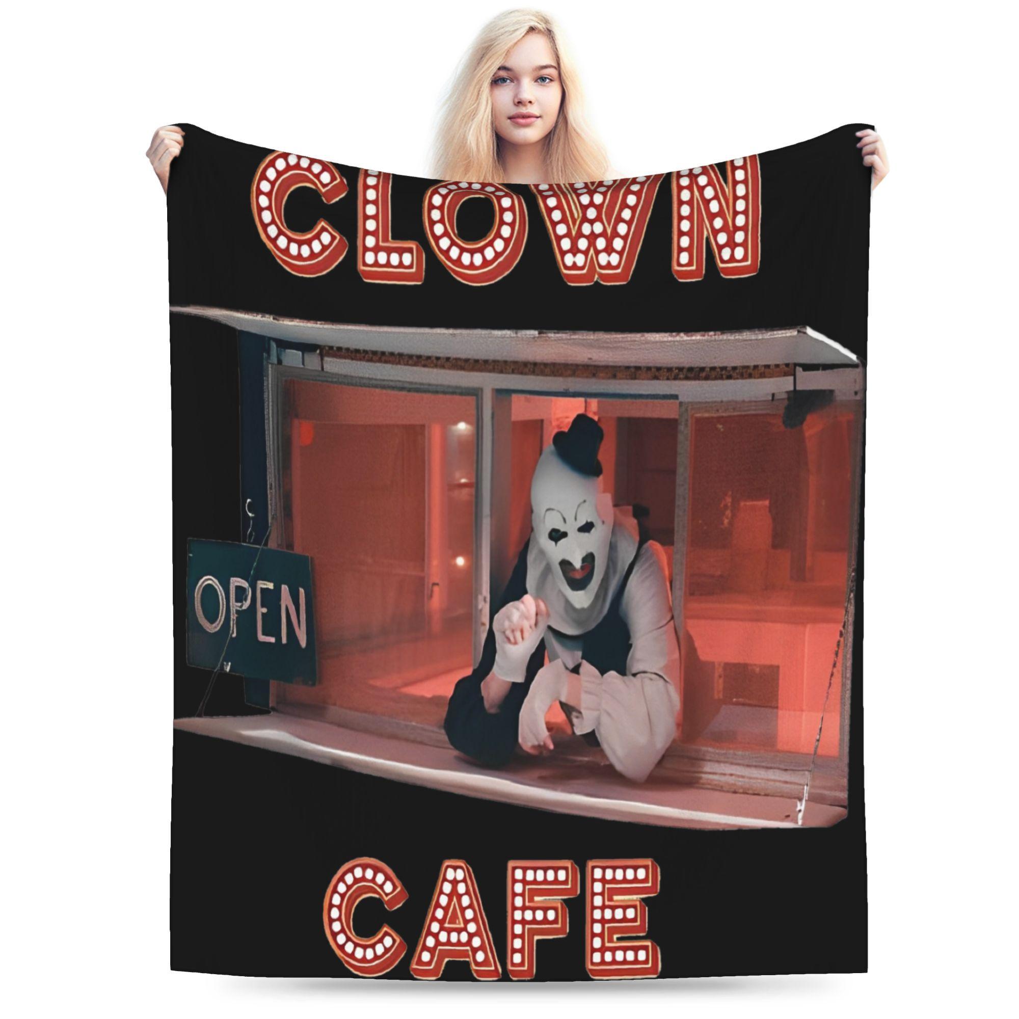 

Terrifier 3 Accessories Blanket Lightweight Thin Fleece Throw Blankets Relax Quilt 130x150cm