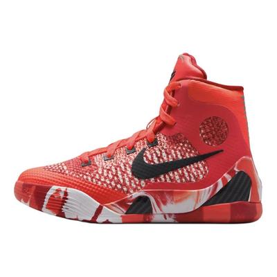 Zapatillas para Niños Kobe 9 Elite GS Navidad 2024 Rojo Carmesí Brillante Negro HJ9446-600