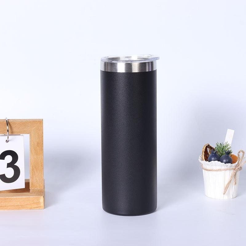 20oz Stainless Steel Insulated Tumbler with Lid Vacuum Double Wall Travel Mug Reusable Home Coffee Tumbler Cup Car Water Cups