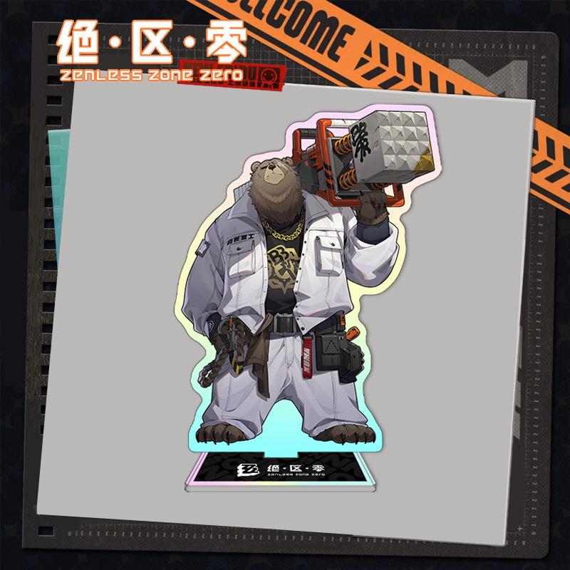 Zenless Zone Zero Nicole Demara Lighter Acrylic Stand Model Tsukishiro Yanagi Asaba Harumasa Collect Desktop Decoration Gifts