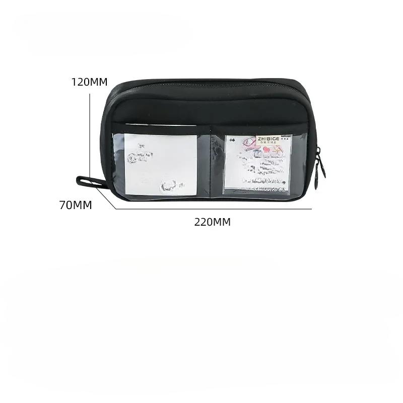 Cute Multi Layer Pencil Case Pouch, Large Capacity Pen Case Bag,Durable Stationery Storage Bag For Students, School&Office