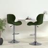 VidaXL Set of 2 Bar Stools, Pub Chair, Bistro Seat, Dining Room Kitchen Living Room Home Interior Furniture, 334914