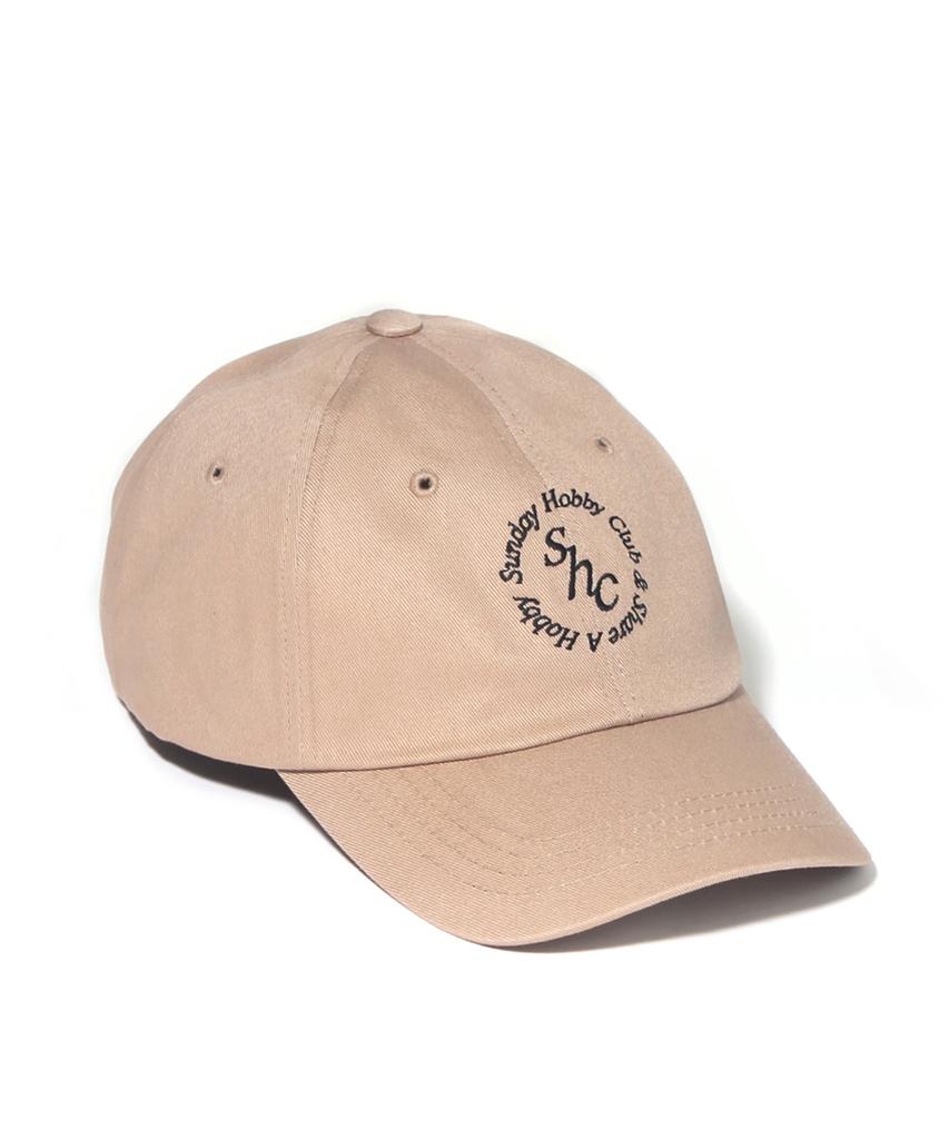 SUNDAY HOBBY CLUB Shc Circle Logo Curve Cap - Beige