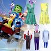 Fantasia Vestido Cosplay Divertida Mente 2 Equipe 2 Personagem de Anime Role Play