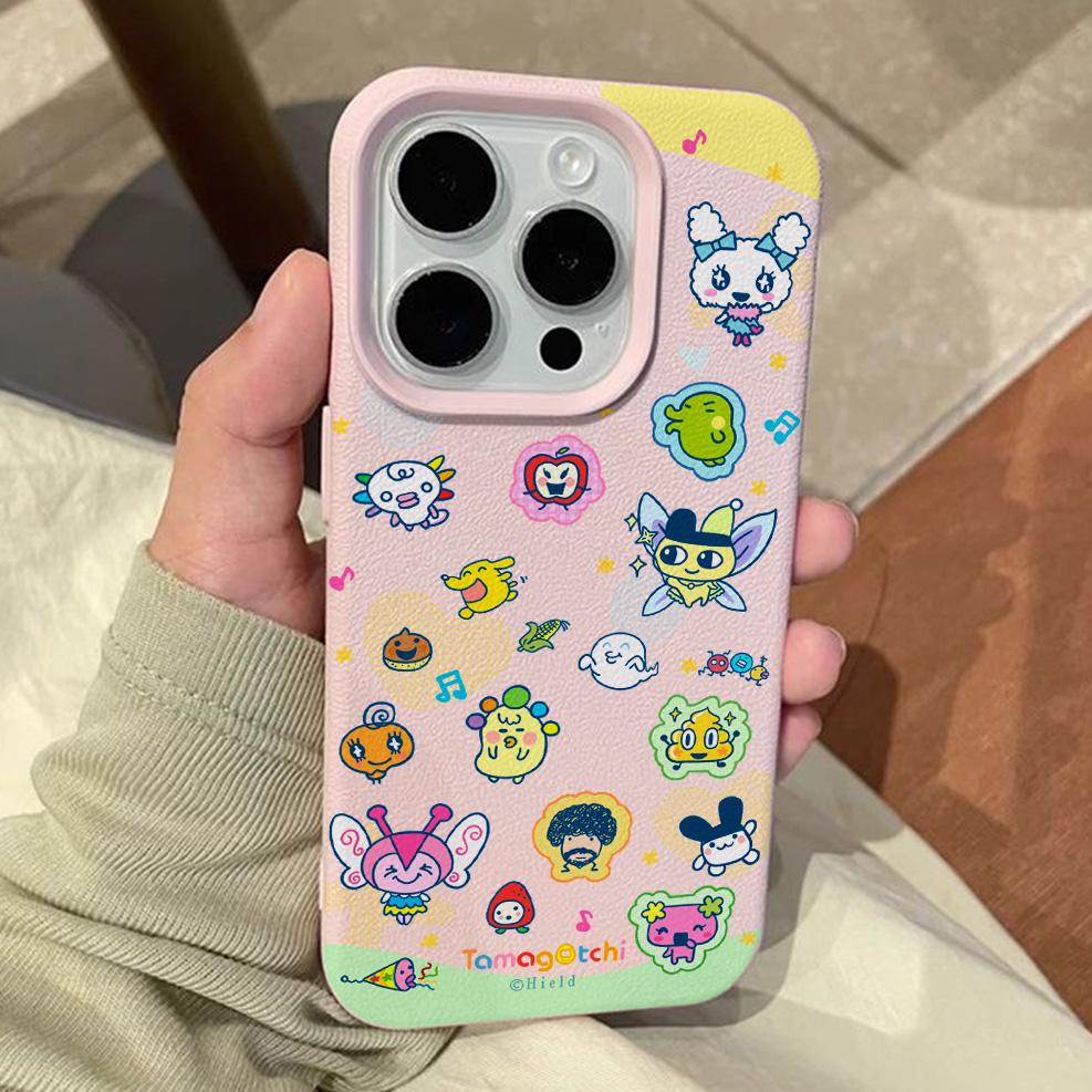 Tamagotchis Lichee leather pattern Phone Case For Samsung A57 A36 A26 A07 A55 A35 A16 A06 A54 A34 A25 A24 A15 A14 A05S A05 4G 5G