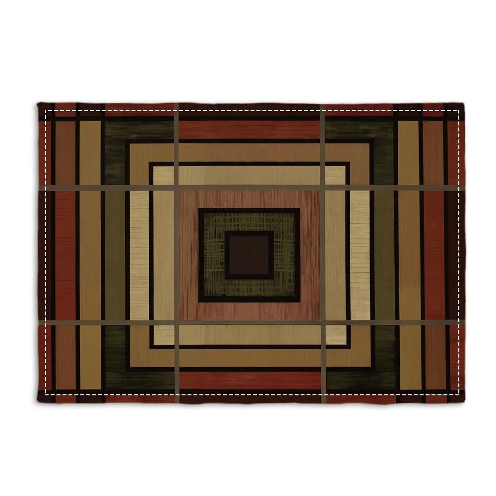 4/6/8 Stück Böhmische Geometrische Vintage Blumen Tischsets Retro Türkische Küche Kaffeetheken Tischmatten für Party Küche Esstisch