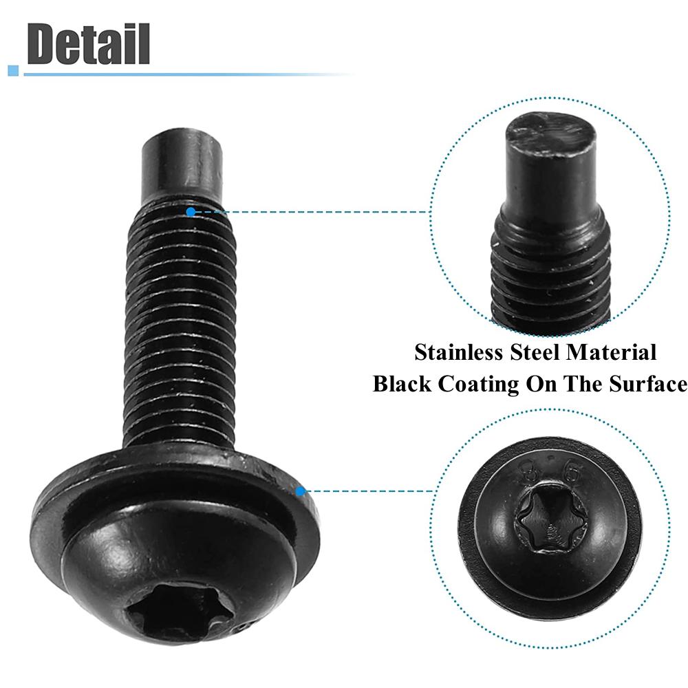 Roof Screws for Jeep Wrangler JK JKU 2007-2017 Wrangler JL 2018    2022 Torx Screws Bolts Car Accessories