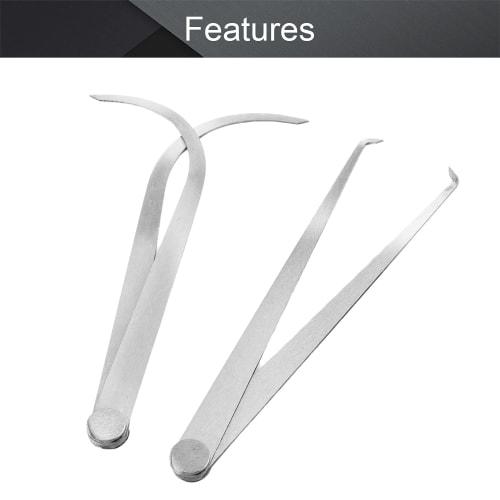 Utoolmart Outer and Inner Caliper Tool, 200mm Long, 8 Inch, 1 Piece, Stainless Steel Inside Caliper, Dedicated Tool for Measuring Internal and Externa