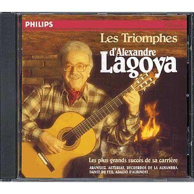 CD Les Triomphes d'Alexandre Lagoya - Musique classique - Universal Music France