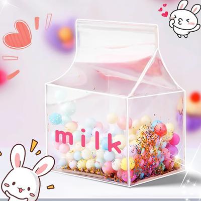 1 Set 300CM Nano Tape Bubble Toy with Straw Charm Sticker Inflator Tweezer Adhesive Funny Stress Relief DIY Craft Making Toy Kit Children Gift