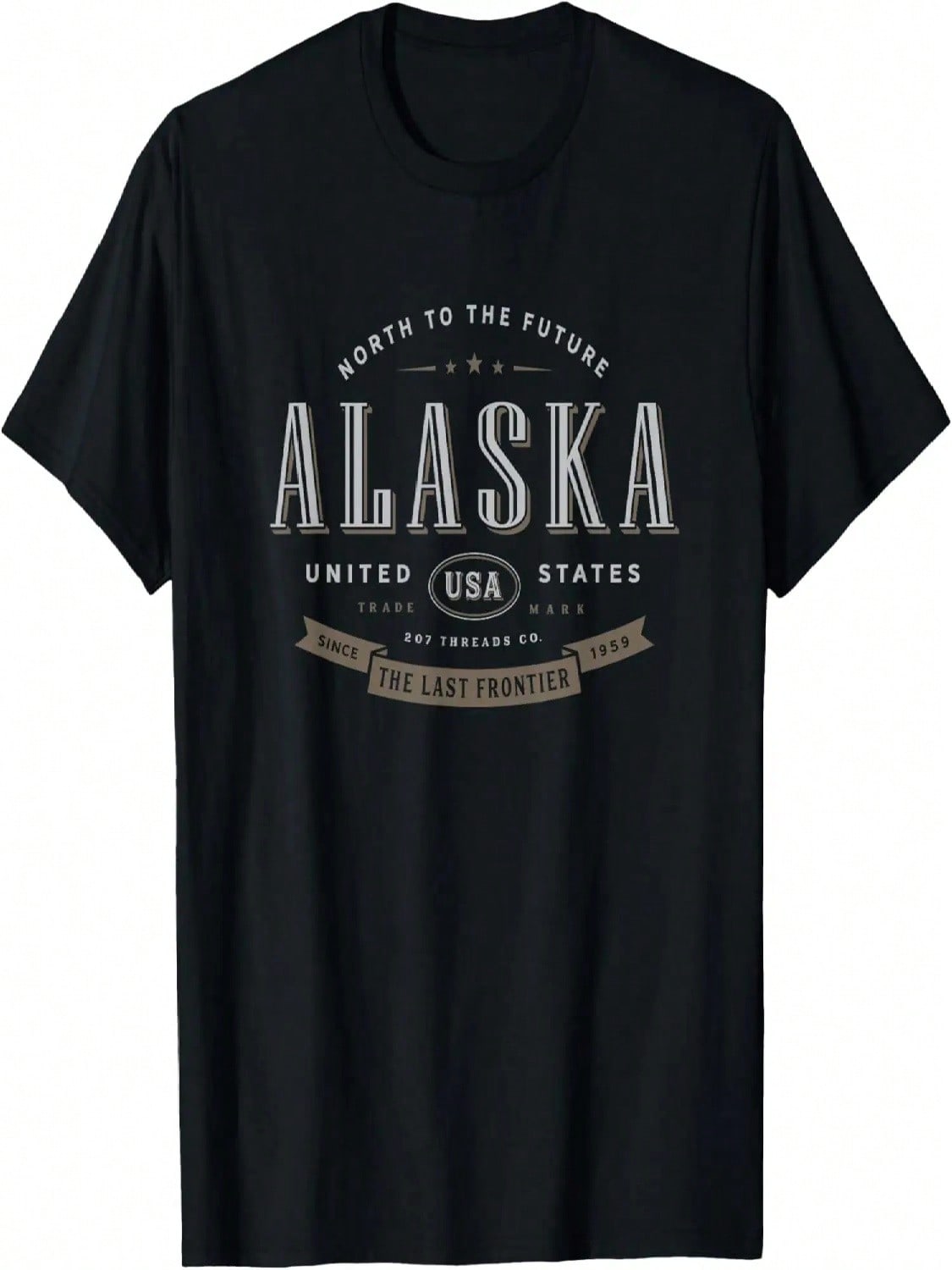 State Of Alaska T-Shirt S разноцветный