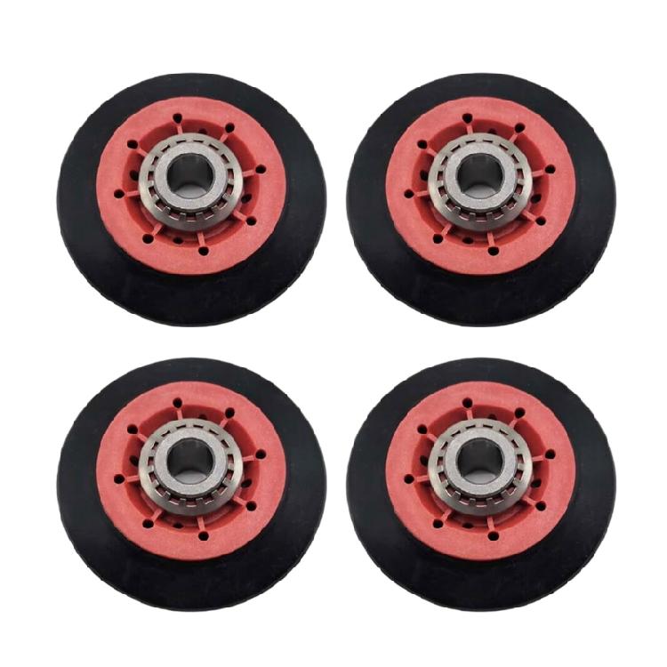 4pcs Dryer Drum Rollers for Improved Efficiency Rusts Resistant Dryer Replacement Household Drying Machine Components