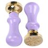 Mini Wax Seal Handle Vintage Envelope Invitation Card Sealed Stamp Handicrafts SupplyPurple Handle