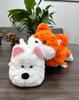 Creative Plush Animal Friends: Fox, West Highland Puppy, Transformation Doll, Shark, Bee, Turtle
