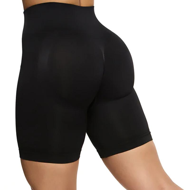 

Спортивные шорты INS осень европейские и американские спортивные фитнес-одежда брюки с эффектом пуш-ап одежда для йоги с лямкой на шее женские йога женщины S