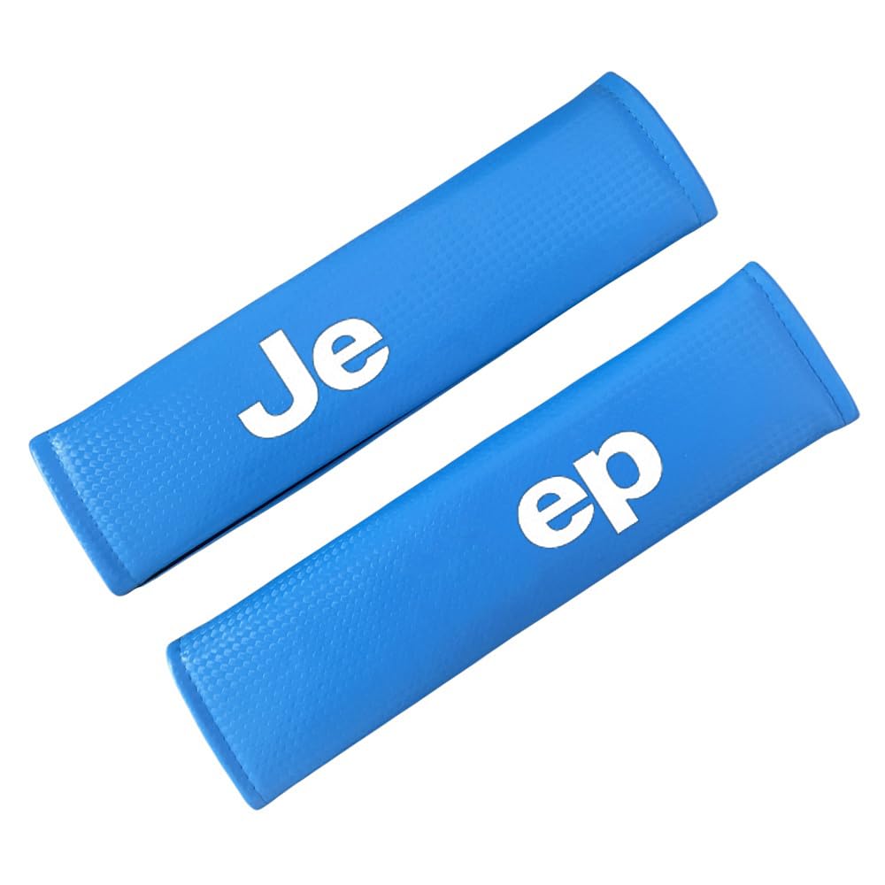 

LUMIMAN Jeep Emblem Seat Belt Cover Seat Belt Pad Seat Belt Shoulder Exclusive Car Jeep синий
