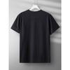 European sizes HERCULES with Bold H Men's Casual Short-sleeved Round Neck T-shirt, Micro-elastic Knitted Fabric, Printed T-shirt, Regular Fit