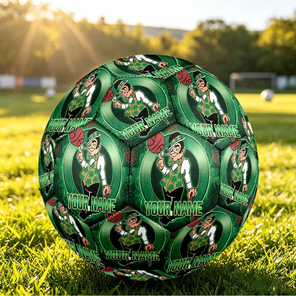 Personalized Size 5 Football Celtic FC Pattern Outdoor Game Sports Ball Gift