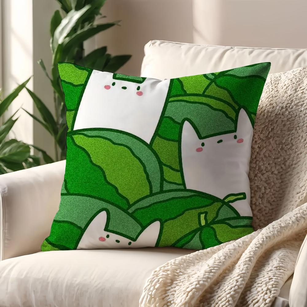 Cartoon Cute Fruit cushion cover For Pillow Printing Sofa Decoration Home Car Room Coffee Shop Office Nordic Simplicity