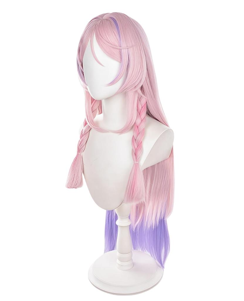NOKIJP Citrali Wig Genshin Impact Cosplay Heat Resistant Wig Silky Smooth Easy To Style Genshin Impact Nata Citrali Shiroboshi Kokuyo Mysterious Smoke