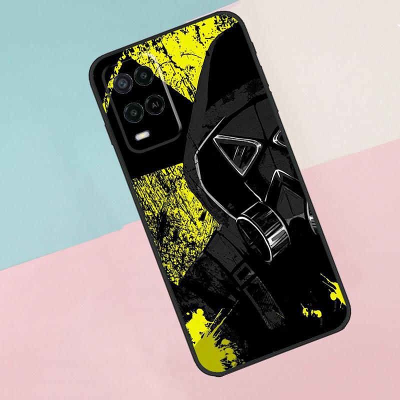Nuclear Mask Gas Mask For Oppo A74 A94 A54 A80 A78 A98 A40 A60 A18 A38 A58 A15 A17 A77 A57S A16 A76 A96 Phone Case