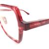 Pristine DITA Glasses IMPRYNT Marble Clear Red Women DTX749 Used
