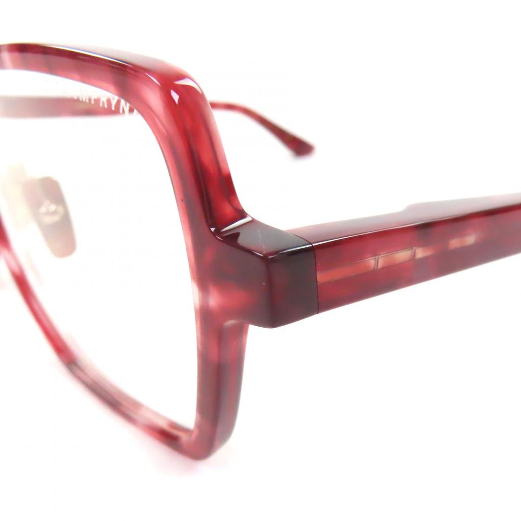 Pristine DITA Glasses IMPRYNT Marble Clear Red Women DTX749 Used