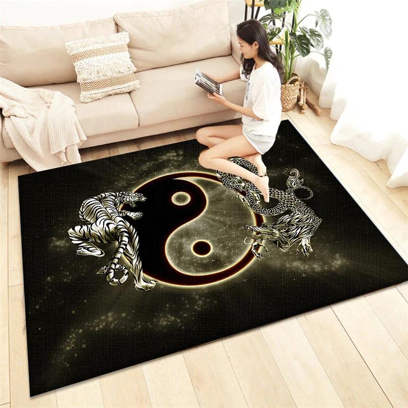 

The Great Ultimate Printed Carpet Living Room Home Decor Sofa Table Rug Anti Slip Chair Cushion Lounge Mat Picnic Camping 60x90cm(23x35in)