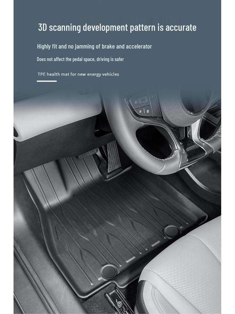 24-26 BYD Seal 06 DM-i TPE Waterproof Floor Mats & Trunk Liner