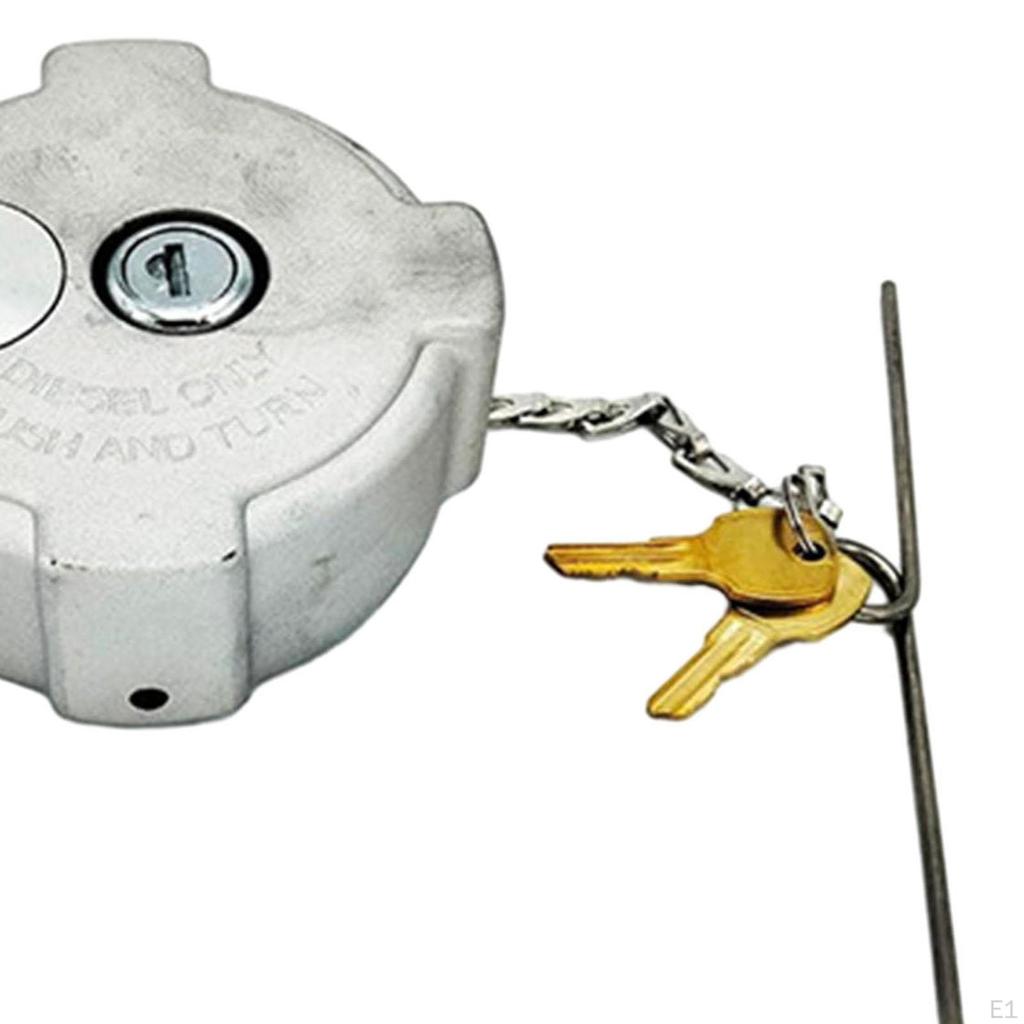03-37017-002 Locking Gas Cap with Key Spare Parts Premium Tank 1/4 Turn Lock