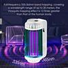 Rechargeable Mosquito Zapper Lamp with Dual Functions: Purple LED And Desk Light, Suitable for Camping, Outdoor Spaces, And Indoor Pest Management