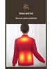 Smart Heated Cotton Jacket with Carbon Fiber for Winter Travel Protection